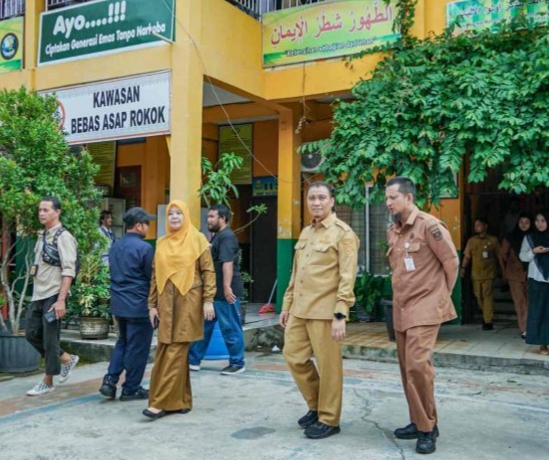 Wawako Pekanbaru Tinjau MPLS, Ingatkan Jangan Ada Perundungan