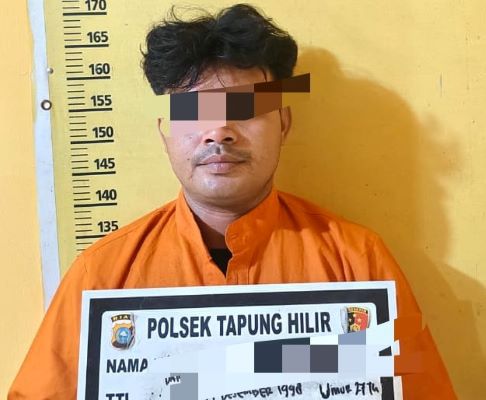 Polsek Tapung Hilir Tangkap Pelaku Pencabulan Remaja Bawah Umur