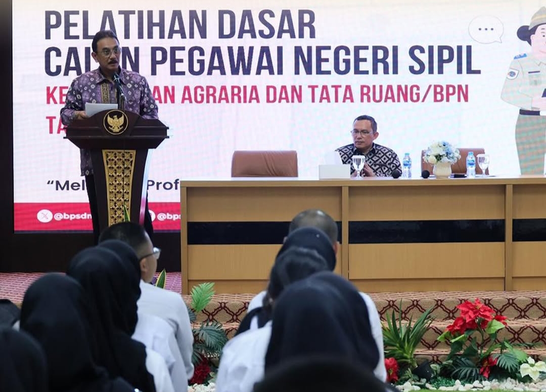 Kementerian ATR-BPN Tutup Latsar Gelombang 1 Tahun 2025