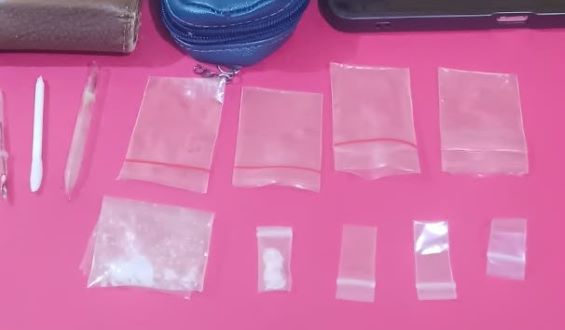 Polsek XIII Koto Kampar Tangkap Pelaku Narkoba, BB Sabu-sabu 1.25 Gram