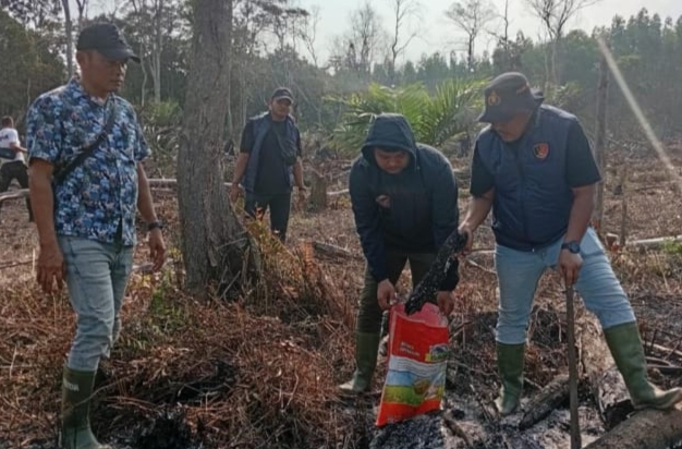 Polres Siak Tangkap Pelaku Karhutla di Tualang yang Sempat Buron