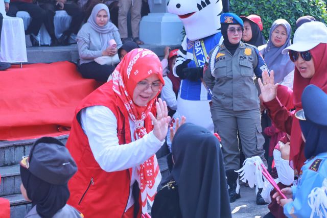 Karnaval Budaya di Rumah Rakyat Siak, Puluhan Sekolah Unjuk Kreativitas 