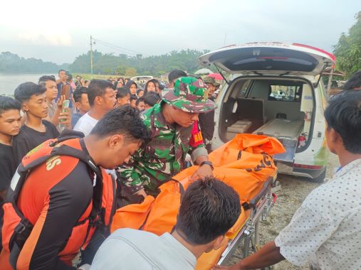 Tenggelam di Sungai Kampar Warga Bandung Ditemukan Meninggal Dunia