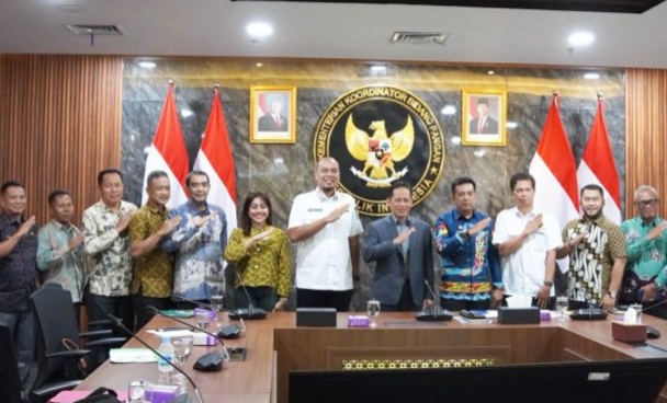 Percepat Pembangunan Daerah,  Bupati Inhu Audiensi ke Kemenko Pangan 