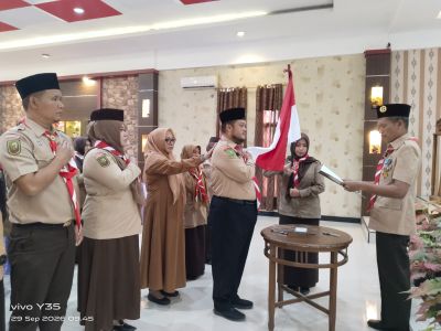 Sempat Vakum, Pengurus Saka Bakti Husada Inhu 2022-2027 Dikukuhkan  