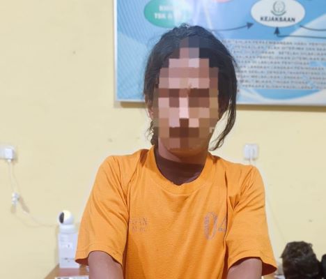 Personel Polsek Tapung Tangkap Kurir Narkoba di Kebun Sawit