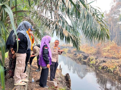 Meski Sedang Ikut Pendidikan di Jakarta Bupati Siak Tetap Pantau Karhutla