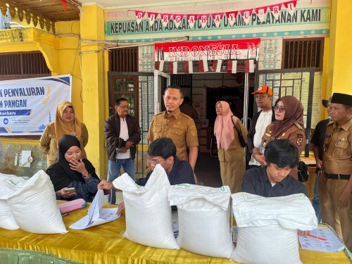 Penyaluran Bantuan Beras di Pekanbaru Capai 30 Persen