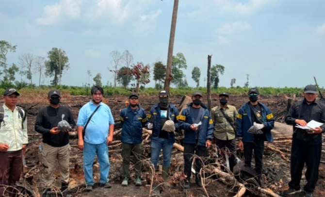 Ungkap Penyebab Karhutla Bengkalis Polda Riau Turunkan Tim Ahli